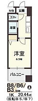 ホープシティー天神橋  ｜ 大阪府大阪市北区浪花町（賃貸マンション1K・10階・20.44㎡） その2