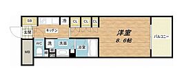 大阪府大阪市北区堂島2丁目1-33（賃貸マンション1K・3階・27.39㎡） その2