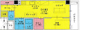 ＳＵＮＮＹＳＩＤＥ生玉 403 ｜ 大阪府大阪市天王寺区生玉町2-29（賃貸マンション1LDK・4階・42.78㎡） その2