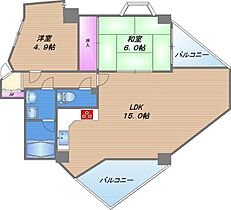 ノバオリンピアードタワー  ｜ 大阪府大阪市天王寺区味原本町13-10（賃貸マンション2LDK・2階・65.17㎡） その2