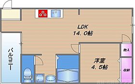 ヤサカハイツ  ｜ 大阪府大阪市東成区東中本2丁目4-10（賃貸マンション1LDK・7階・40.00㎡） その2