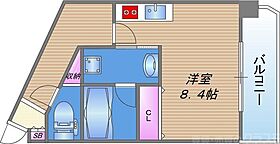 サザンコート  ｜ 大阪府大阪市中央区玉造2丁目4-18（賃貸マンション1R・5階・28.41㎡） その2