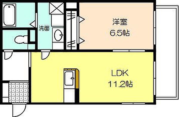 アトランティス四ツ谷 302｜愛知県豊川市四ツ谷町1丁目(賃貸マンション1LDK・3階・41.52㎡)の写真 その2