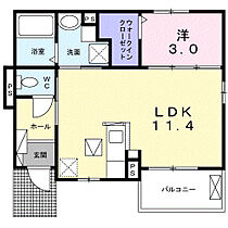 プルミエール・メゾン　II 103 ｜ 愛知県豊橋市上野町字新上野6番地1（賃貸アパート1LDK・1階・36.67㎡） その2