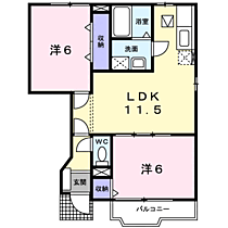 ロメオ　エステートI 103 ｜ 茨城県神栖市深芝南２丁目27番地5（賃貸アパート2LDK・1階・51.79㎡） その2