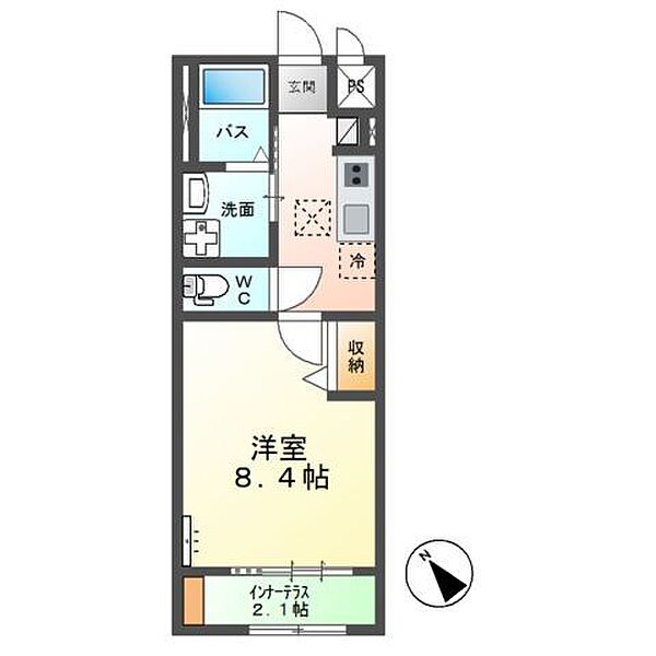 KIY first（ケーアイワイファースト） ｜茨城県神栖市知手中央１丁目(賃貸アパート1K・1階・33.06㎡)の写真 その2