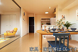 サンライズＹＡＭＡＴＯ　A 203 2階3LDKのリビング/ダイニング