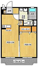 ヒルズ石塚 2階