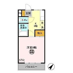 アーバンヒルズかしまI 2階/203