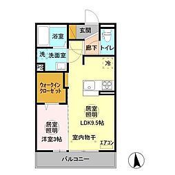 フォレストメゾン堀割 3階/306