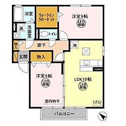 ヴァン・ボナール　B 1階/102