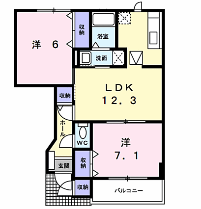 ア・ラ・モードエム_間取り_0