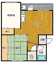 フォレストタウン 3階