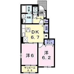 グランパール延方II 1階