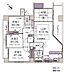 間取り：専有面積92m2超えの４ＬＤＫになります。
