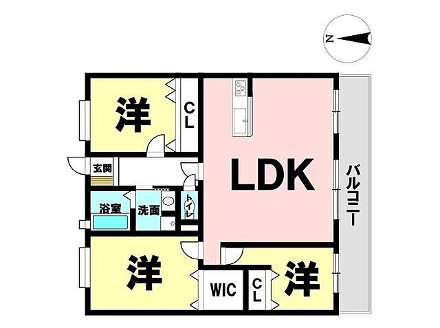 間取り グリーンヒル明野北 9階/-