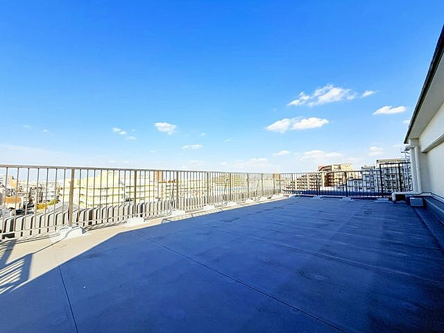 バルコニー 五反野第三スカイハイツ 7階/-