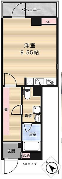 アーバンパーク東日暮里 201｜東京都荒川区東日暮里４丁目(賃貸マンション1R・2階・29.26㎡)の写真 その2