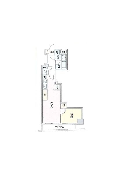 カバナ八丁堀（CAVANA八丁堀） 1004｜東京都中央区八丁堀２丁目(賃貸マンション1LDK・10階・40.89㎡)の写真 その2