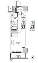 ワンルーフレジデンス木場イースト 508 ｜ 東京都江東区塩浜２丁目4-27（賃貸マンション1K・5階・25.29㎡） その2