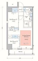 アーバネックス錦糸町II 201 ｜ 東京都墨田区太平１丁目11-5（賃貸マンション2LDK・2階・40.34㎡） その2