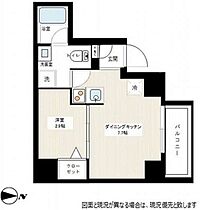 スパシエルクス亀戸 904 ｜ 東京都江東区亀戸７丁目41-12（賃貸マンション1DK・9階・25.74㎡） その2