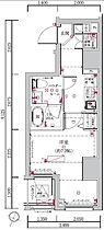 ルミード勝どき 801 ｜ 東京都中央区勝どき２丁目5-1（賃貸マンション1K・8階・25.82㎡） その2