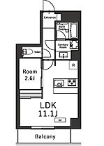 S・1マンション 602 ｜ 東京都墨田区緑４丁目4-11（賃貸マンション1LDK・6階・35.27㎡） その2