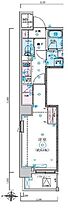 リヴシティ両国五番館 702 ｜ 東京都墨田区両国４丁目7-2（賃貸マンション1K・7階・28.54㎡） その2