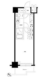 ルーブル住吉弐番館 1Kの間取図画像