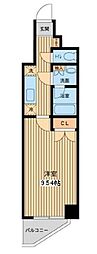 プロスペクト門前仲町 1Kの間取図画像