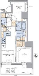 トラディティオ門前仲町 1SLDKの間取図画像