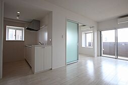 広島電鉄5系統 比治山下駅 徒歩16分の賃貸マンション 2階1LDKのリビング/ダイニング