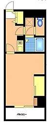ラシャンティ本川 1Kの間取図画像