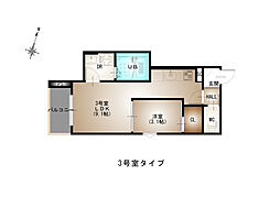 Regalest 青崎I 1LDKの間取図画像