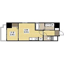 広島県広島市中区幟町（賃貸マンション1LDK・5階・29.57㎡） その2