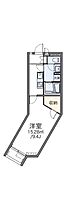 広島県広島市安佐南区西原２丁目（賃貸アパート1K・2階・30.38㎡） その2