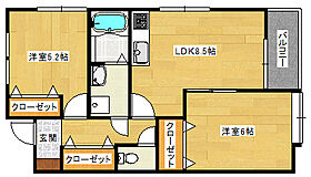 広島県広島市安芸区船越２丁目（賃貸アパート2LDK・2階・48.03㎡） その2