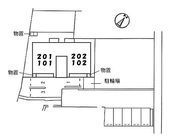 広島県広島市西区古江新町(賃貸アパート3DK・1階・56.09㎡)の写真 その16