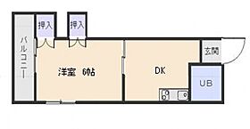 広島県広島市中区吉島町（賃貸マンション1DK・2階・22.10㎡） その2