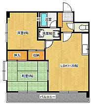 広島県広島市南区西翠町（賃貸マンション2LDK・5階・49.00㎡） その2