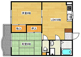 広島県広島市西区井口１丁目（賃貸マンション2LDK・2階・45.36㎡） その2