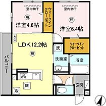 広島県広島市東区尾長東３丁目（賃貸アパート2LDK・1階・56.39㎡） その2