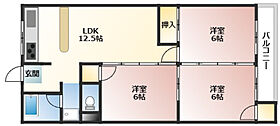 広島県広島市中区舟入南４丁目（賃貸マンション3LDK・4階・63.50㎡） その2