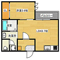 広島県広島市南区東雲３丁目（賃貸アパート1LDK・1階・30.66㎡） その2