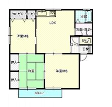 広島県広島市安佐南区川内１丁目（賃貸アパート3LDK・2階・62.95㎡） その2