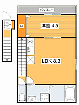 広島県安芸郡府中町鹿籠１丁目（賃貸アパート1LDK・2階・35.57㎡） その2