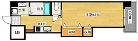 広島県広島市中区上幟町（賃貸マンション1K・10階・28.82㎡） その2