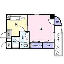 広島県広島市西区中広町３丁目（賃貸マンション1DK・5階・33.43㎡） その2