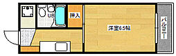 MSビル 1Kの間取図画像